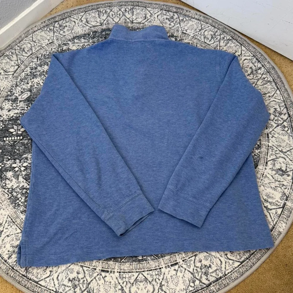 Polo Ralph Lauren blue quarter zip sweatshirt - Size M
